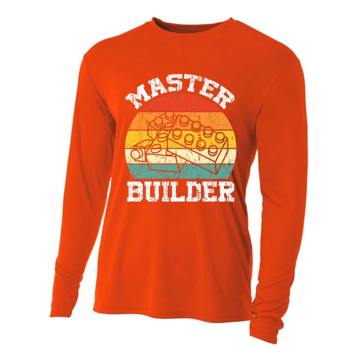 Master Builder Building Blocks Brick Toy Master Builder Cooling Performance Long Sleeve Crew