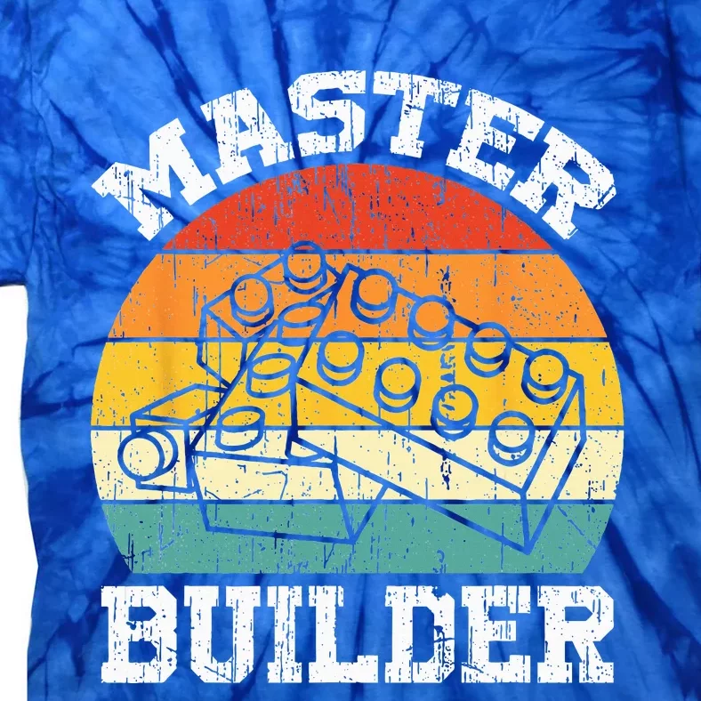 Master Builder Building Blocks Brick Toy Master Builder Tie-Dye T-Shirt