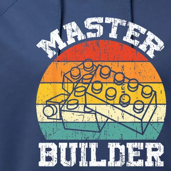 Master Builder Building Blocks Brick Toy Master Builder Performance Fleece Hoodie