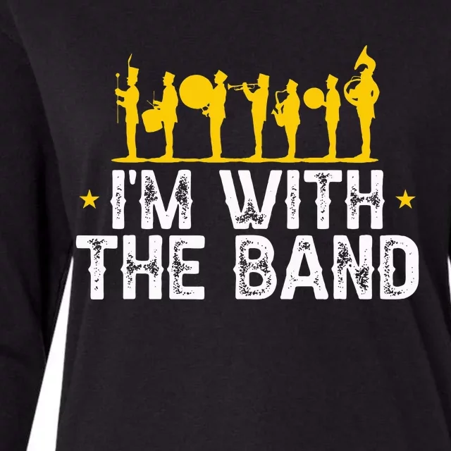 Marching Band Band Life Womens Cotton Relaxed Long Sleeve T-Shirt