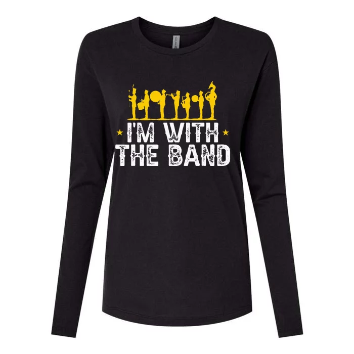 Marching Band Band Life Womens Cotton Relaxed Long Sleeve T-Shirt