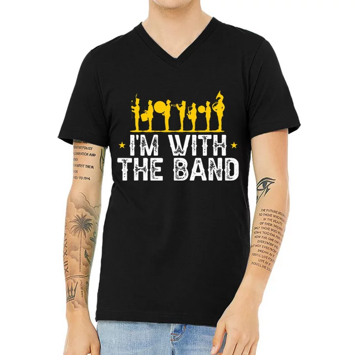 Marching Band Band Life V-Neck T-Shirt