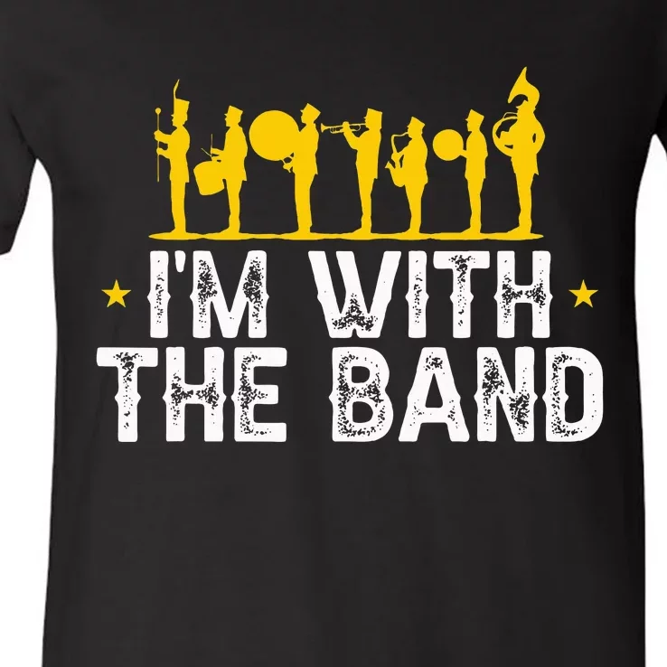 Marching Band Band Life V-Neck T-Shirt