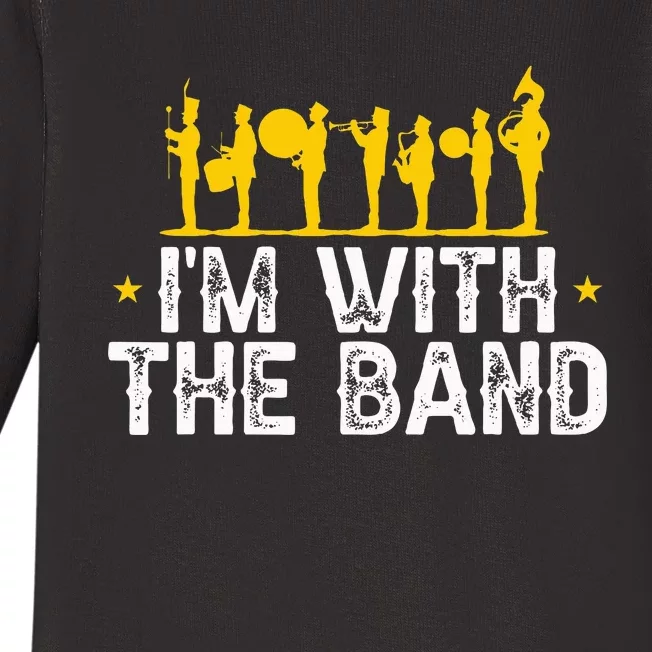 Marching Band Band Life Baby Long Sleeve Bodysuit