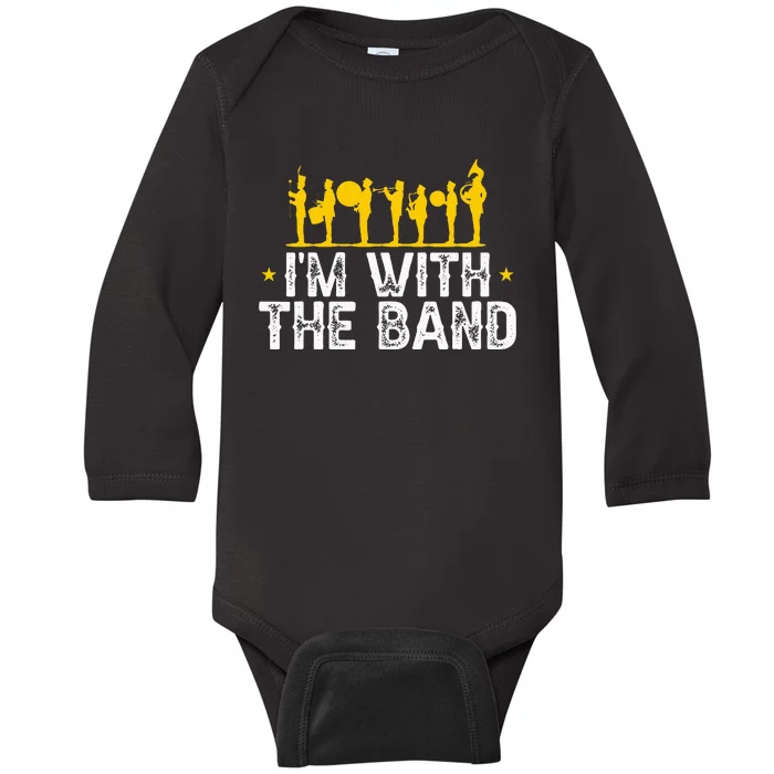 Marching Band Band Life Baby Long Sleeve Bodysuit