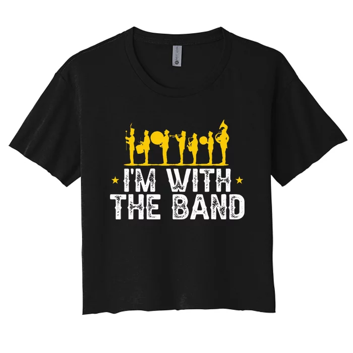 Marching Band Band Life Women's Crop Top Tee