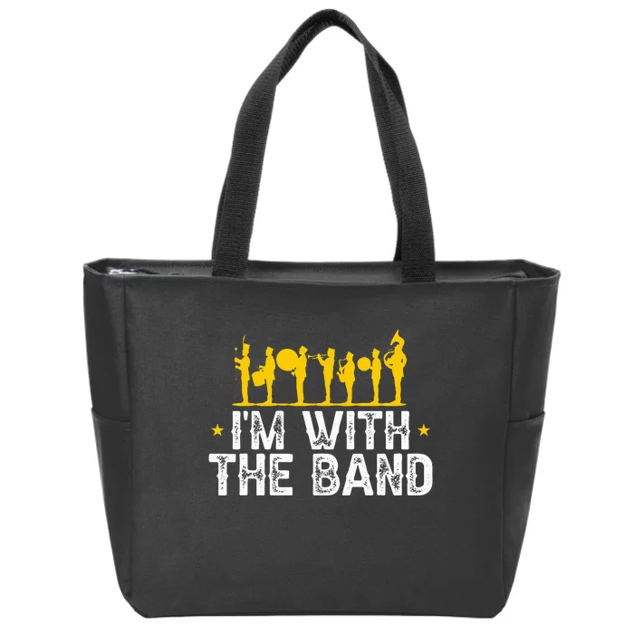 Marching Band Band Life Zip Tote Bag