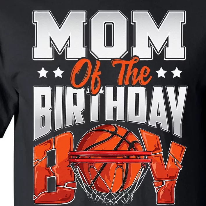 Mom basketball birthday Family Baller bday Party Tall T-Shirt