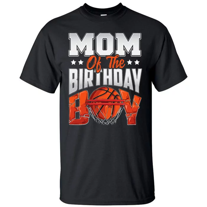 Mom basketball birthday Family Baller bday Party Tall T-Shirt