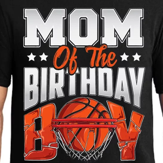 Mom basketball birthday Family Baller bday Party Pajama Set