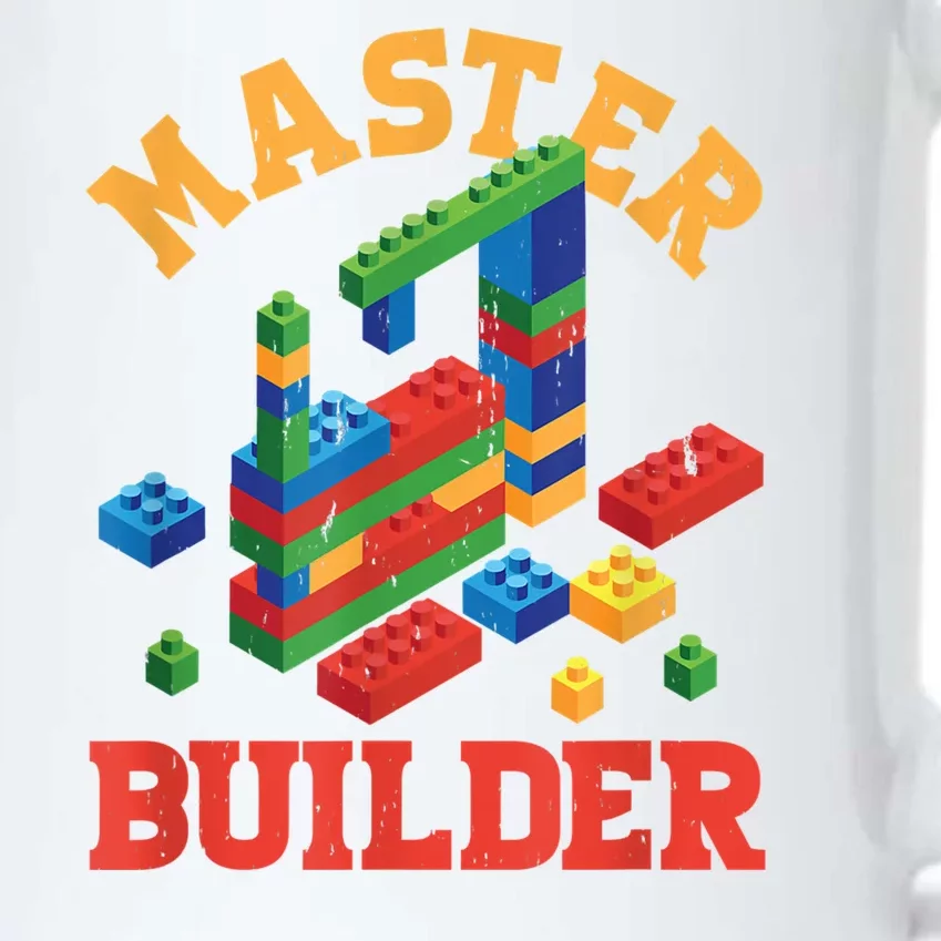 Master Builder Block Building Master Brick Builder Black Color Changing Mug