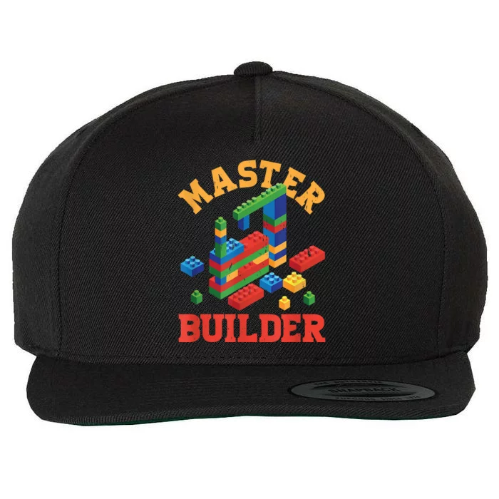 Master Builder Block Building Master Brick Builder Wool Snapback Cap