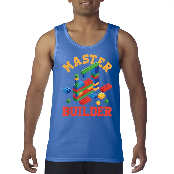 Master Builder Block Building Master Brick Builder Tank Top