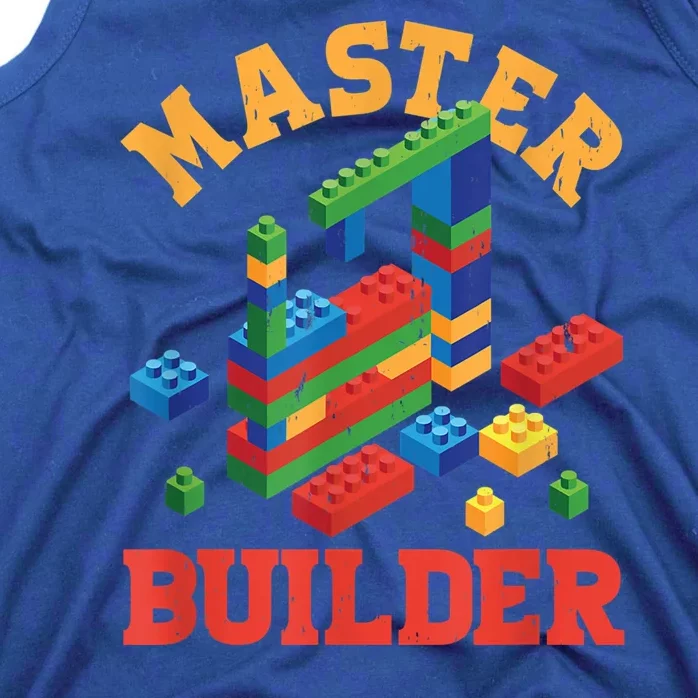 Master Builder Block Building Master Brick Builder Tank Top