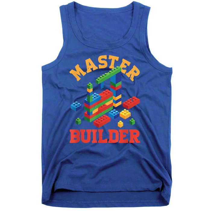 Master Builder Block Building Master Brick Builder Tank Top