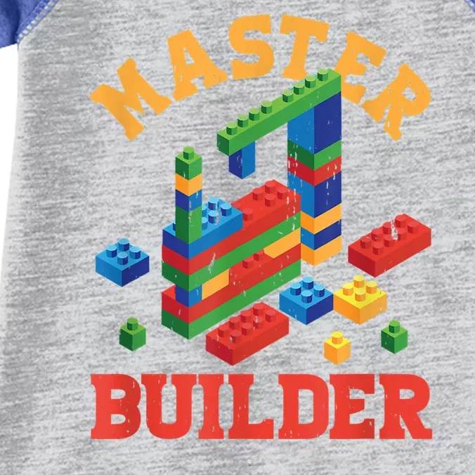 Master Builder Block Building Master Brick Builder Infant Baby Jersey Bodysuit