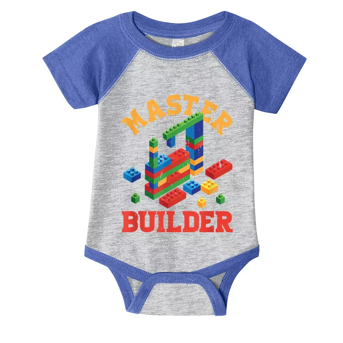 Master Builder Block Building Master Brick Builder Infant Baby Jersey Bodysuit