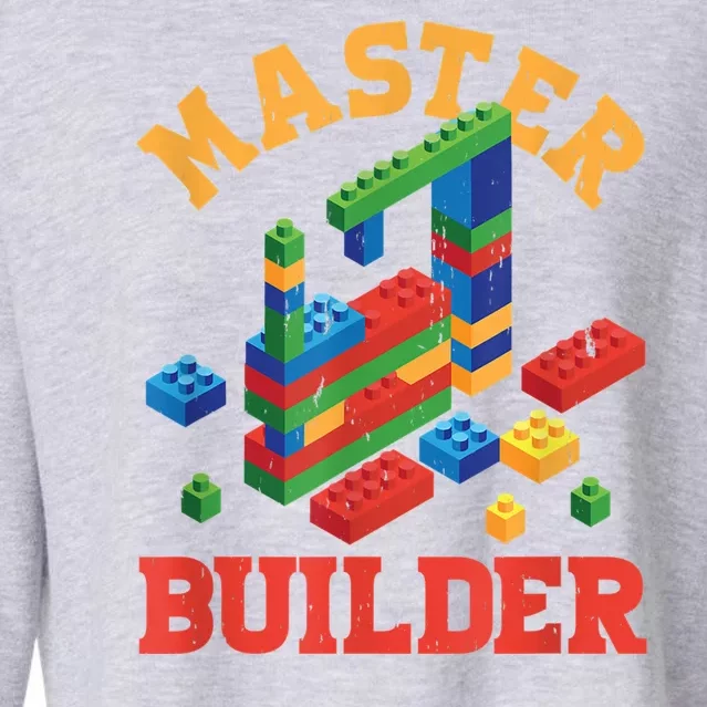 Master Builder Block Building Master Brick Builder Cropped Pullover Crew