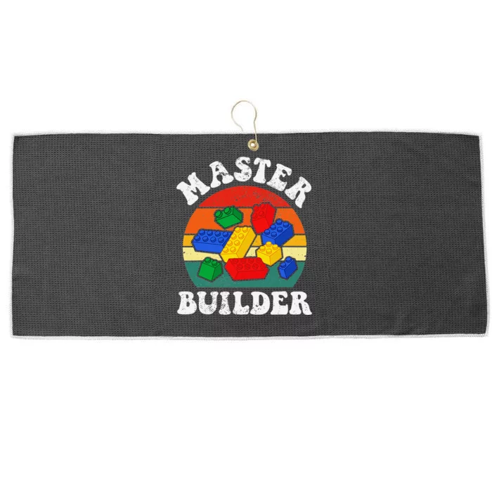 Master Builder Building Blocks Brick Toy Master Builder Large Microfiber Waffle Golf Towel