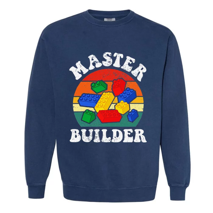 Master Builder Building Blocks Brick Toy Master Builder Garment-Dyed Sweatshirt