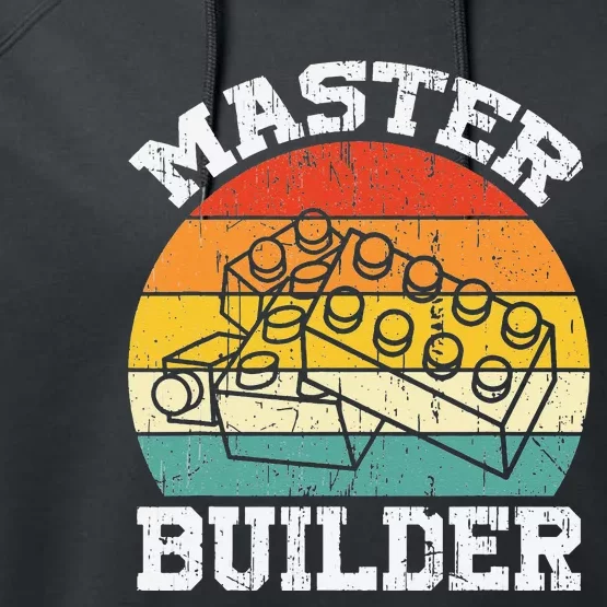 Master Builder Building Blocks Brick Toy Master Builder Performance Fleece Hoodie