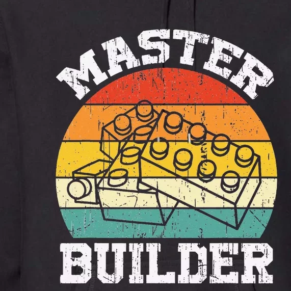 Master Builder Building Blocks Brick Toy Master Builder Premium Hoodie