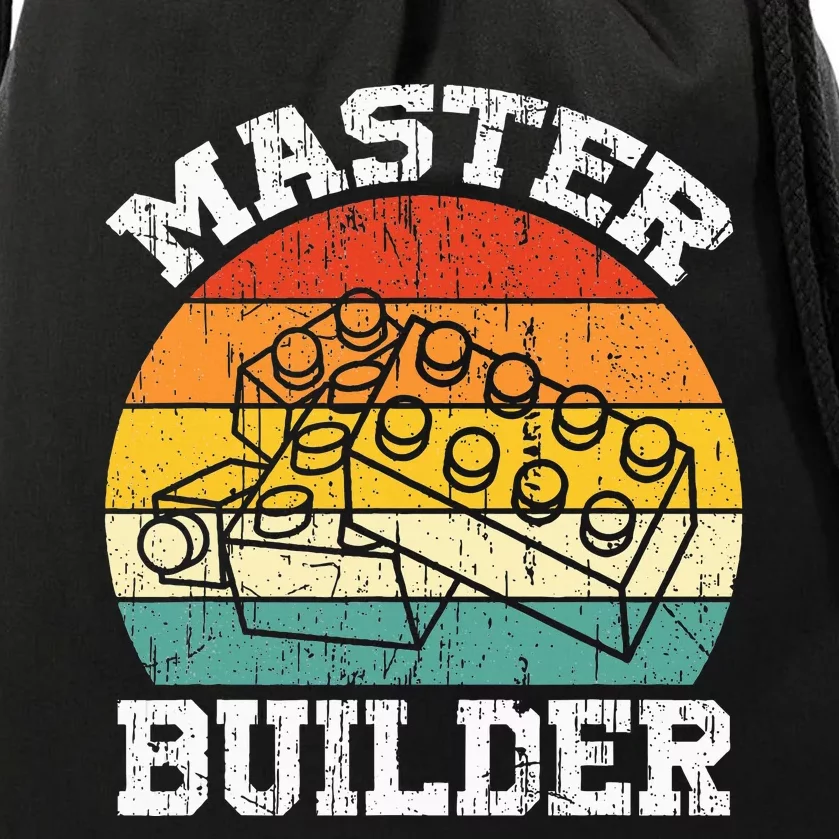 Master Builder Building Blocks Master Builder Drawstring Bag