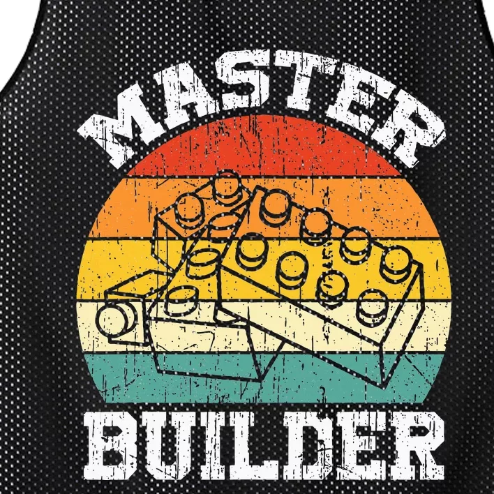 Master Builder Building Blocks Master Builder Mesh Reversible Basketball Jersey Tank