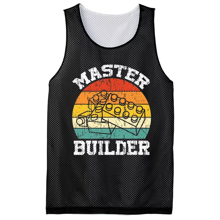 Master Builder Building Blocks Master Builder Mesh Reversible Basketball Jersey Tank