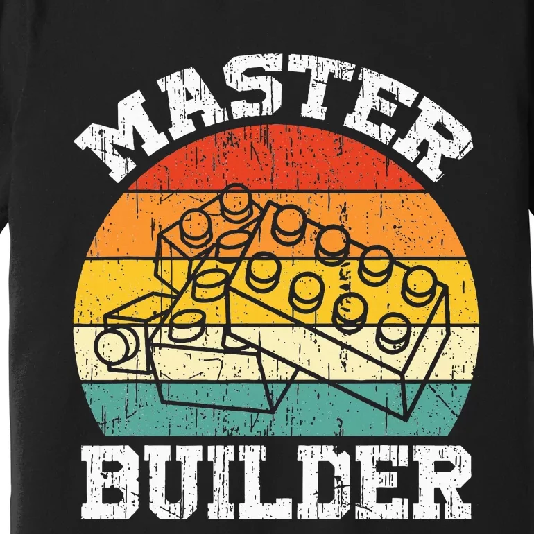 Master Builder Building Blocks Master Builder Premium T-Shirt