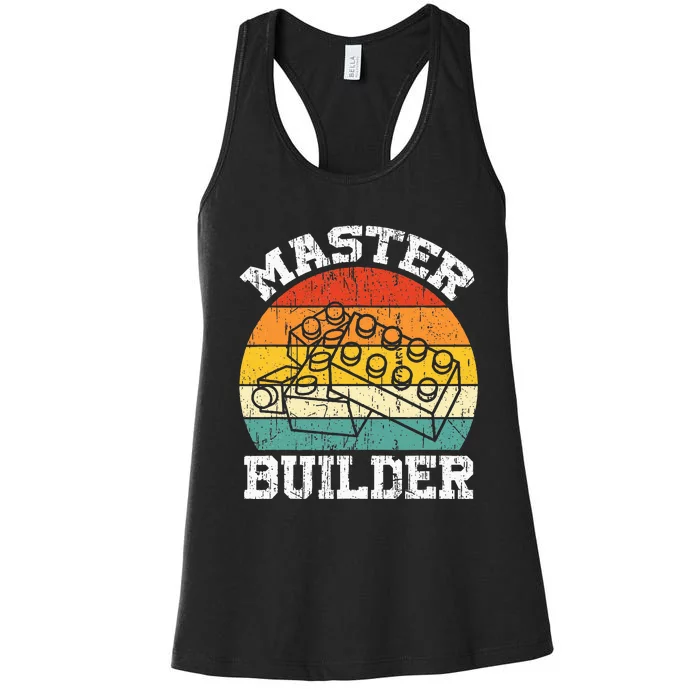 Master Builder Building Blocks Master Builder Women's Racerback Tank