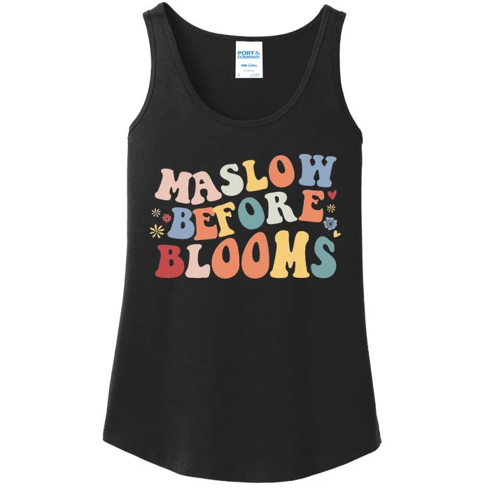 Maslow Before Blooms Ladies Essential Tank