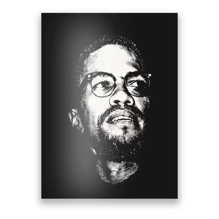 Malcolm BLM Black Lives Matter Black History Poster