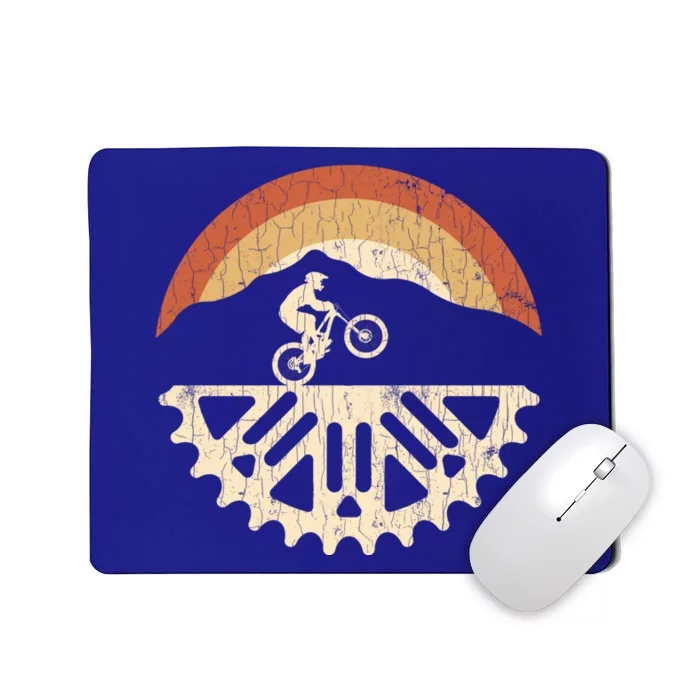 Mountain Bike Biking Gift Funny Gift Mousepad