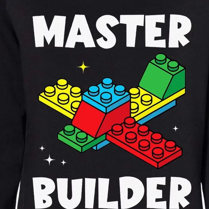 Master Builder Building Blocks Brick Toy Master Builder Womens California Wash Sweatshirt