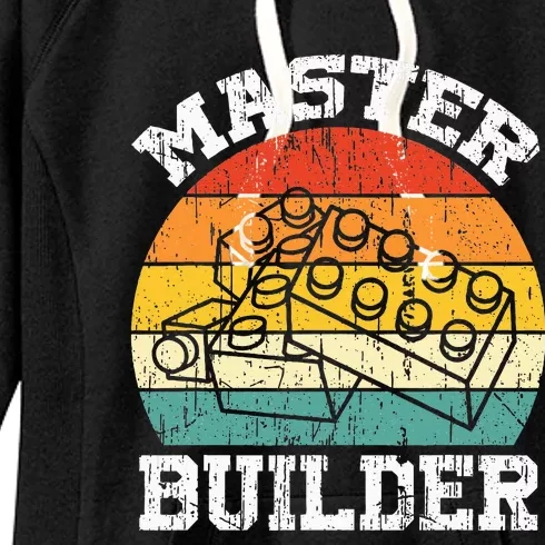 Master Builder Building Blocks Brick Toy Master Builder Women's Fleece Hoodie