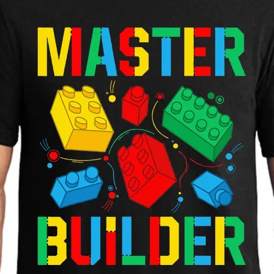 Master Builder Building Blocks Brick Toy Master Builder Pajama Set