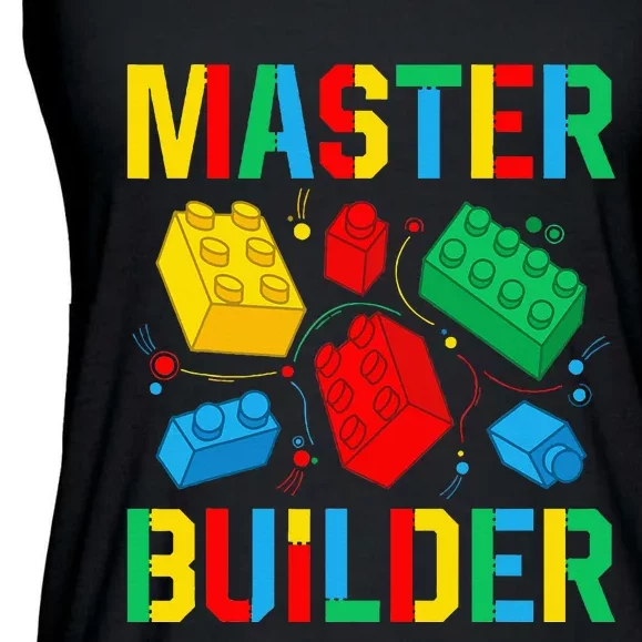 Master Builder Building Blocks Brick Toy Master Builder Ladies Essential Flowy Tank