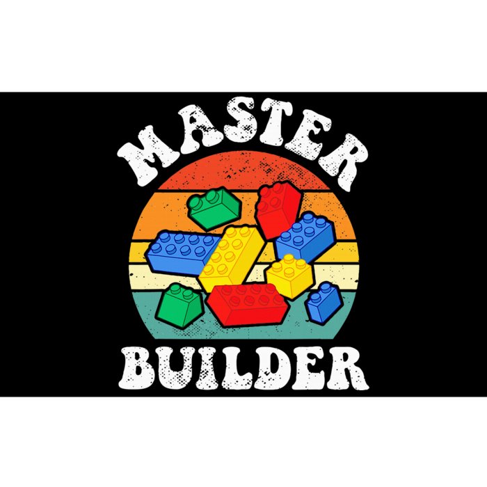 Master Builder Building Blocks Brick Toy Master Builder Bumper Sticker