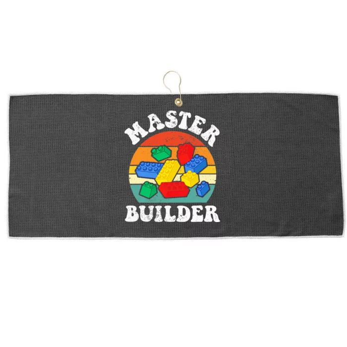 Master Builder Building Blocks Brick Toy Master Builder Large Microfiber Waffle Golf Towel