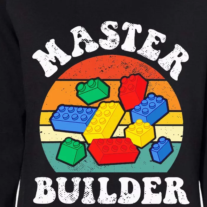 Master Builder Building Blocks Brick Toy Master Builder Womens California Wash Sweatshirt