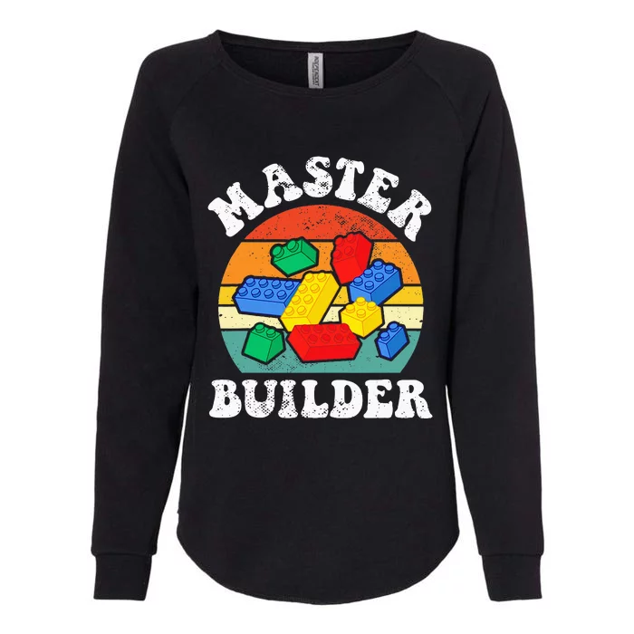 Master Builder Building Blocks Brick Toy Master Builder Womens California Wash Sweatshirt