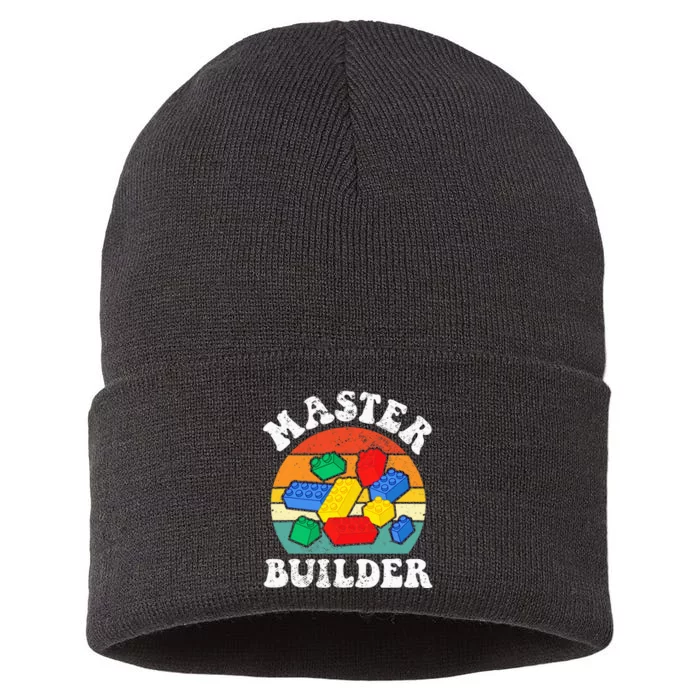 Master Builder Building Blocks Brick Toy Master Builder Sustainable Knit Beanie