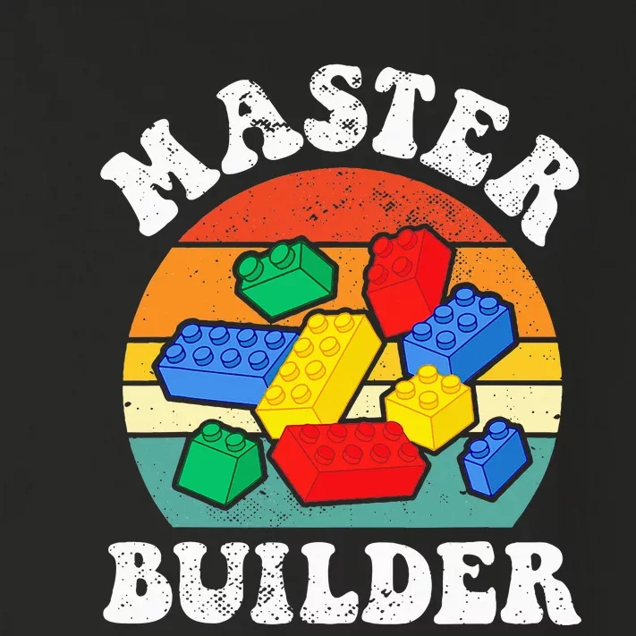 Master Builder Building Blocks Brick Toy Master Builder Toddler Long Sleeve Shirt