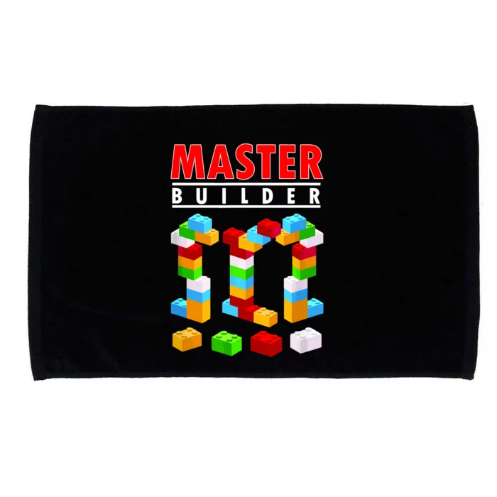 Master Builder Blocks Brick Funny Toys Microfiber Hand Towel