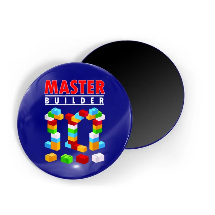 Master Builder Blocks Brick Funny Toys Magnet