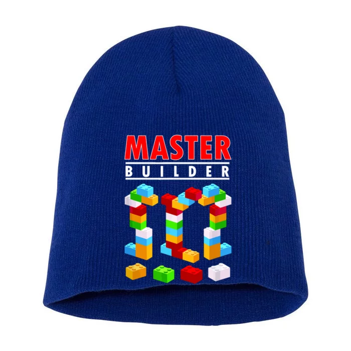 Master Builder Blocks Brick Funny Toys Short Acrylic Beanie