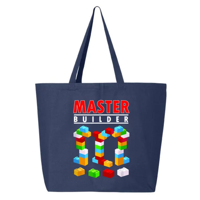 Master Builder Blocks Brick Funny Toys 25L Jumbo Tote