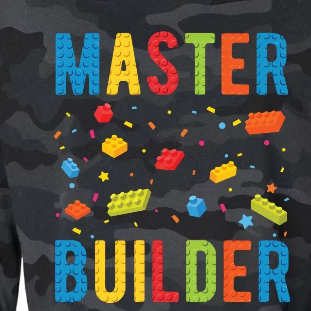 Master Builder Building Blocks Brick Builder Cropped Pullover Crew