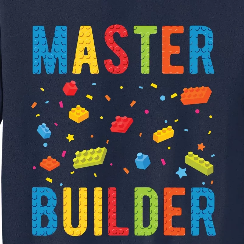 Master Builder Building Blocks Brick Builder Tall Sweatshirt